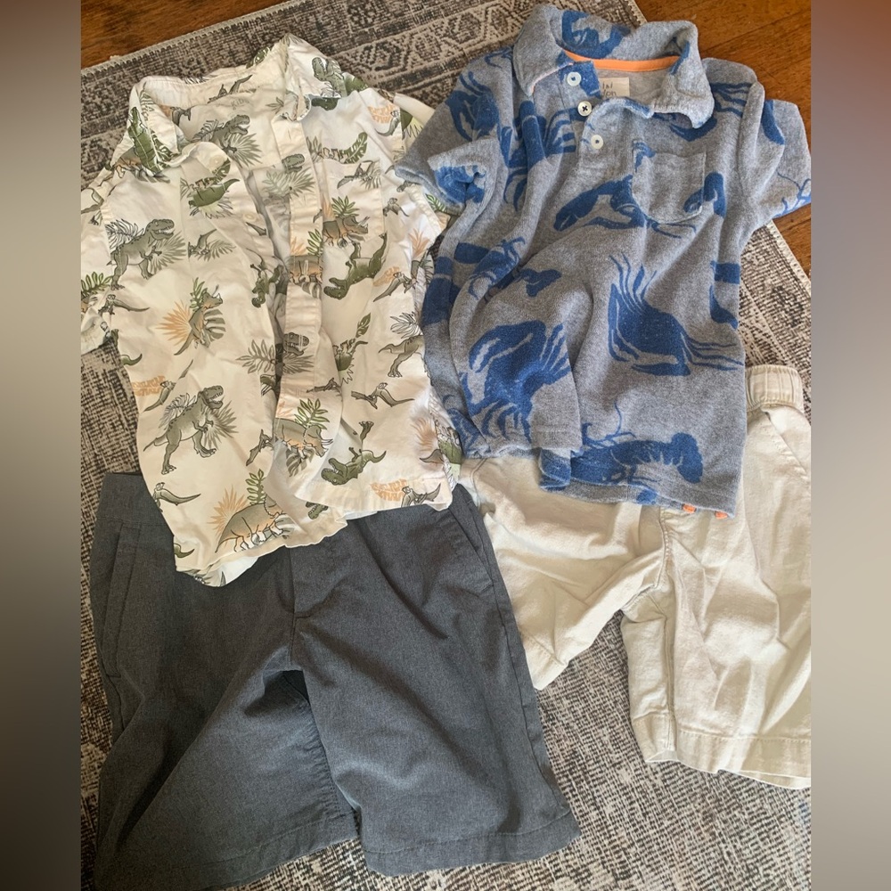 Boys Size 6 Shorts and Short Sleeve Bundle